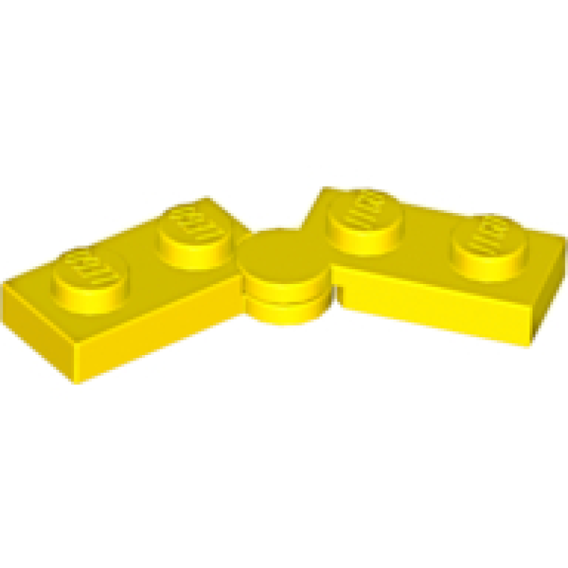 Scharnier Plaat 1x4 Yellow